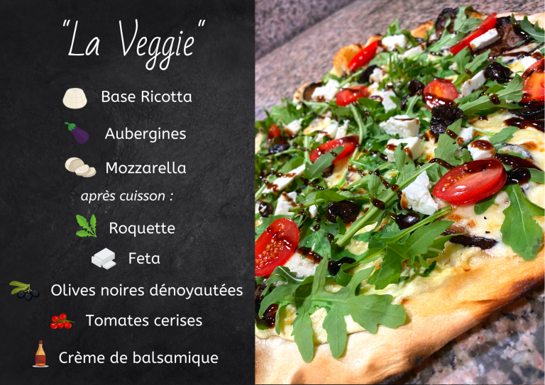La Veggie pizza 13009 marseille